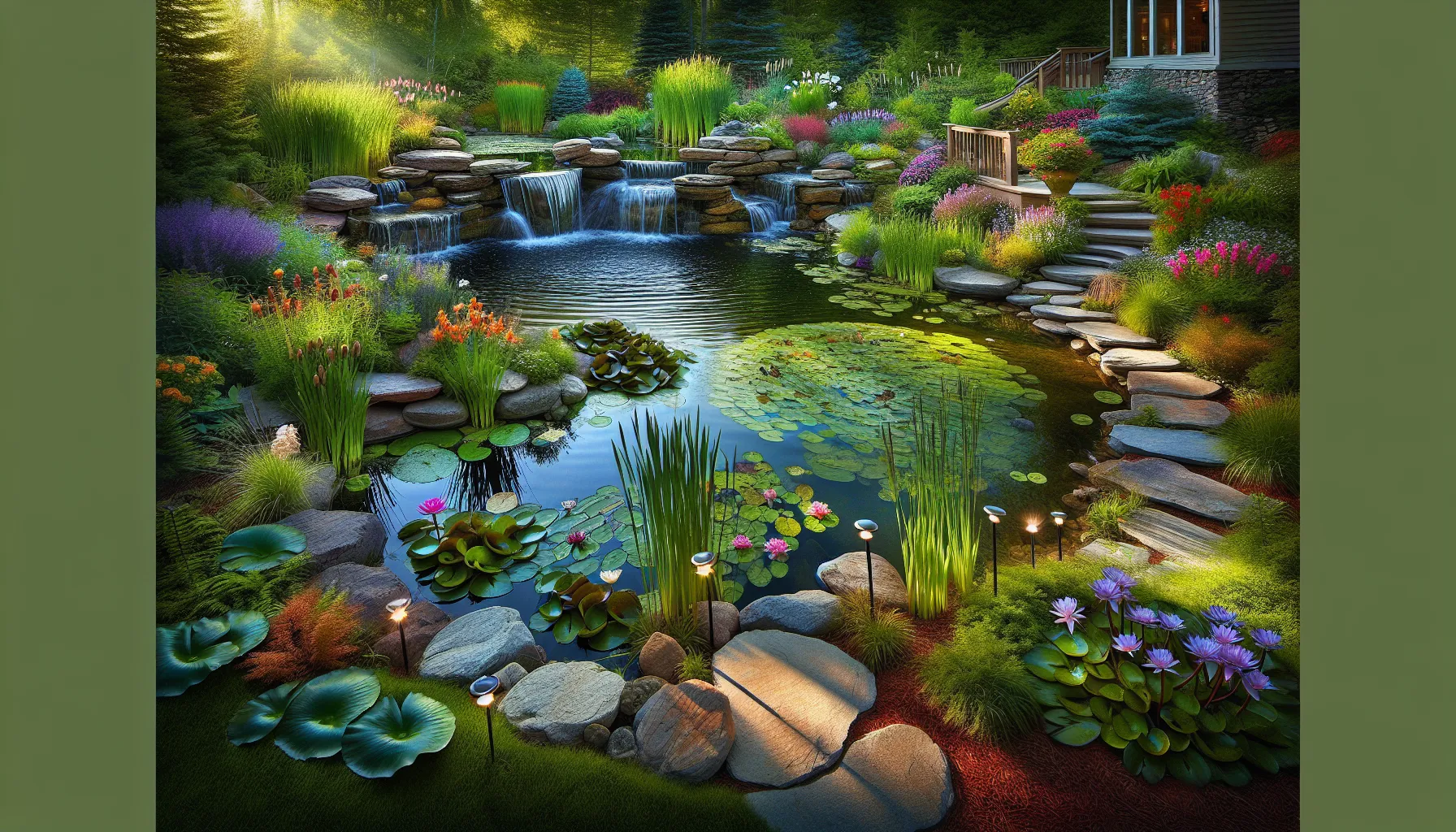 pond landscaping ideas