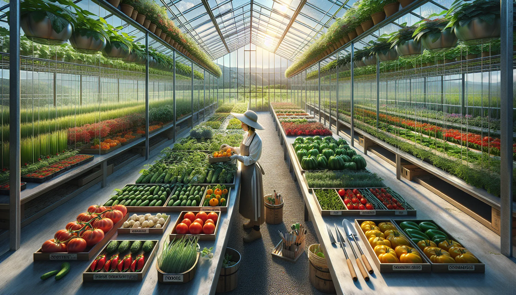 greenhouse vegetables